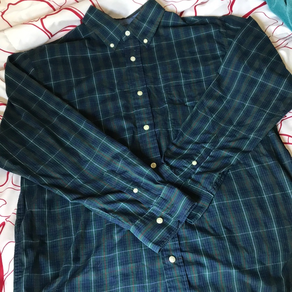 Plaid Button Down by Haggar Clothing